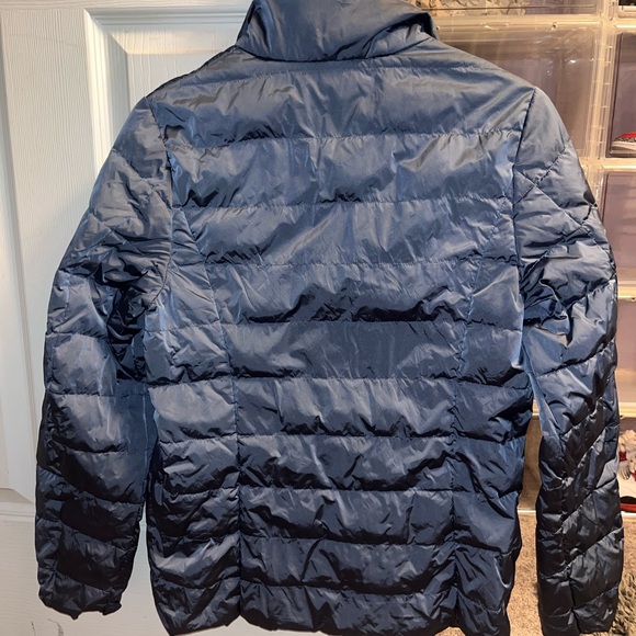 Preowned Eddie Bauer Down Puffer Jacket EB650 Full Zip Women’s S - Picture 8 of 10